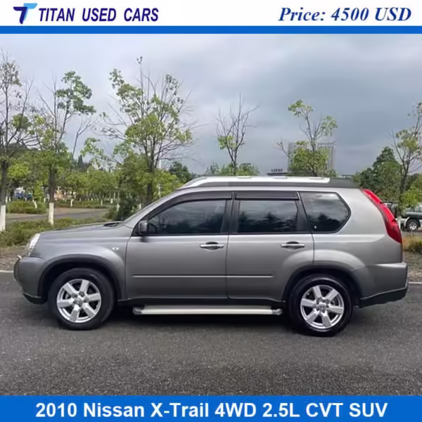 silver Used Nissan X Trail 2010 4WD near me