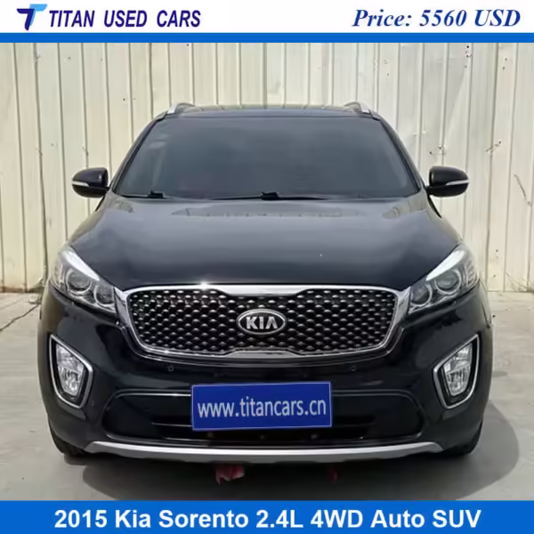 Black Used 2015 Kia Sorento for Sale