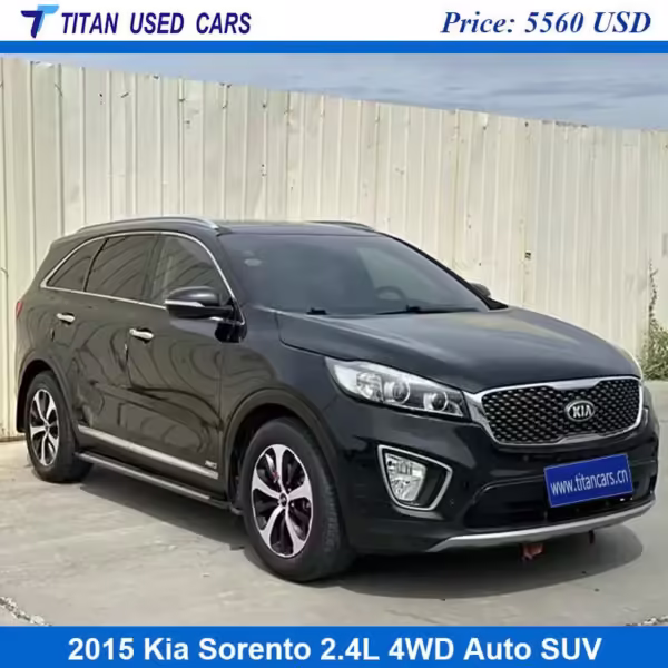 Used 2015 Kia Sorento for Sale Black