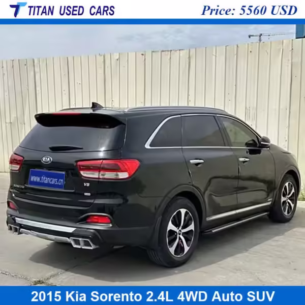 Used 2015 Kia Sorento for Sale Price Black