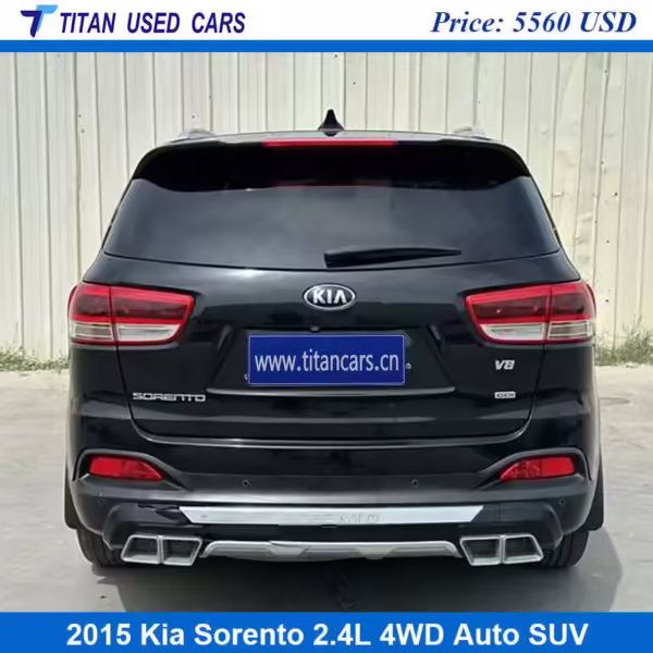 Used 2015 Kia Sorento for Sale Price Black