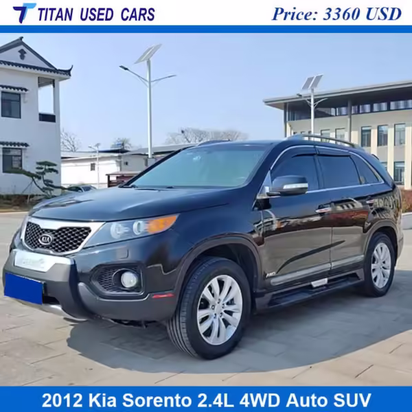 Used 2012 Kia Sorento SUV for Sale Black Near Me