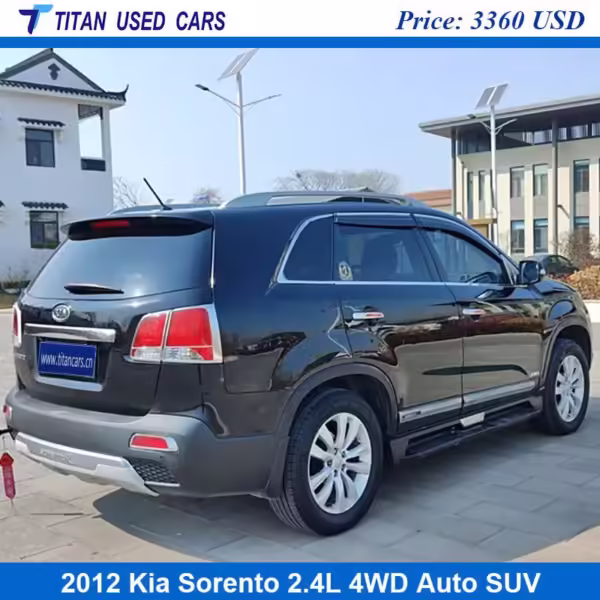 Black Used 2012 Kia Sorento SUV for Sale Near Me