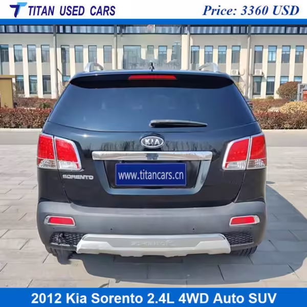 Black Used 2012 Kia Sorento SUV for Sale Near Me