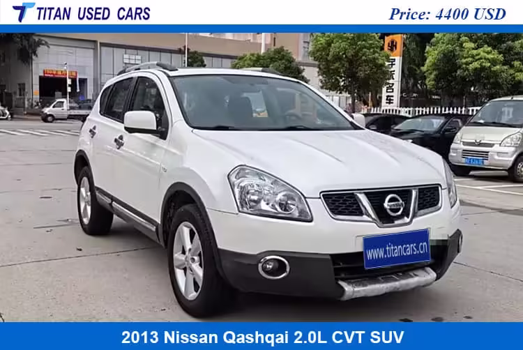 white Used Nissan Qashqai 2013