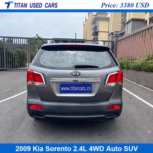 Silver/Grey Used Kia Sorento 2009 Price