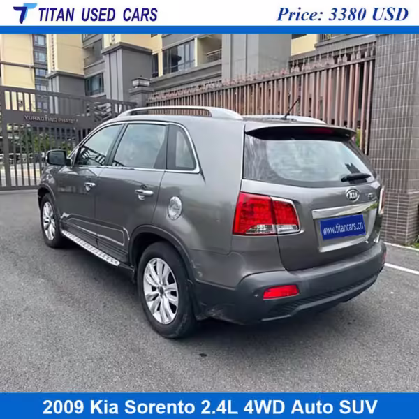 Silver/Grey Used Kia Sorento 2009 Price Near Me