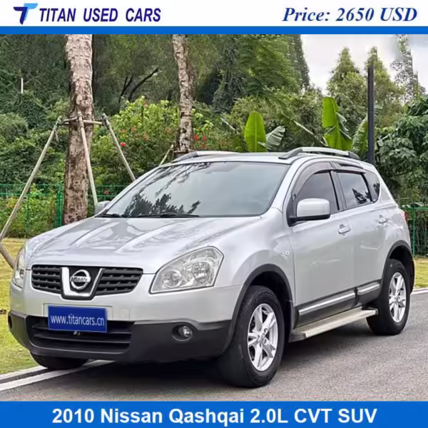 silver Second Hand Nissan Qashqai 2010