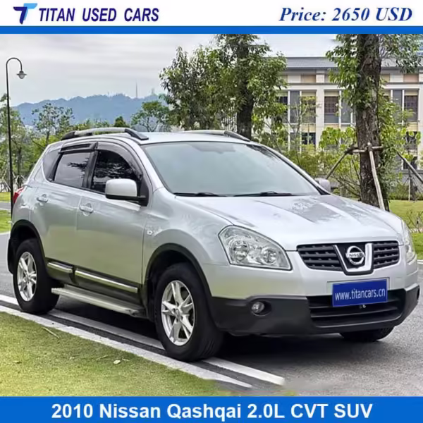 silver Second Hand Nissan Qashqai 2010 near me