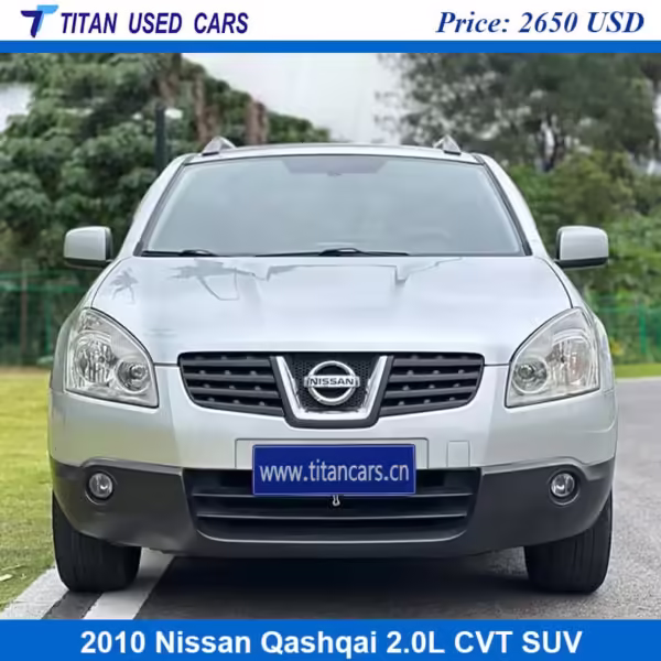 silver Second Hand Nissan Qashqai 2010 for sale