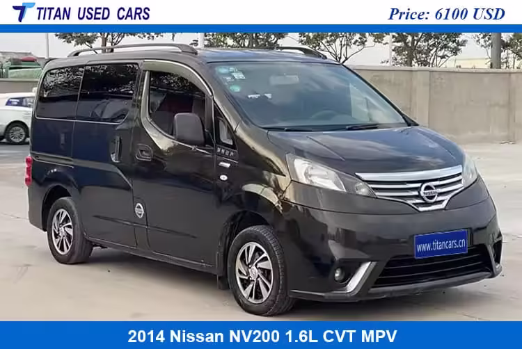black Used 2014 Nissan NV200