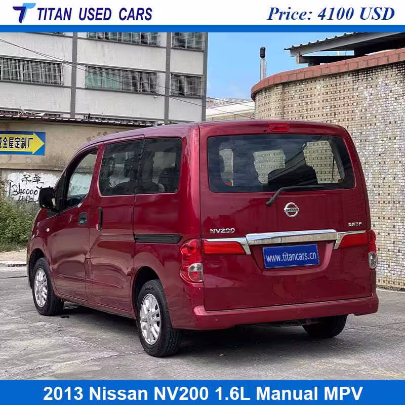 1723800895-Used 2013 Nissan NV200 7 Seater MPV for Sale in Nigeria (6) red Used 2013 Nissan NV200 7 Seater