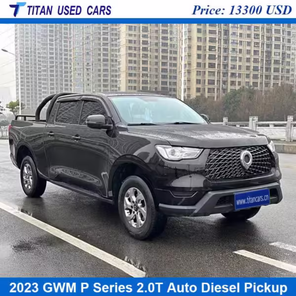 black Used 2023 GWM P Series Double Cab in south africa