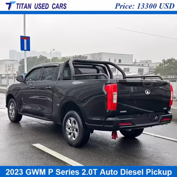 trunk of the Used 2023 GWM P Series Double Cab