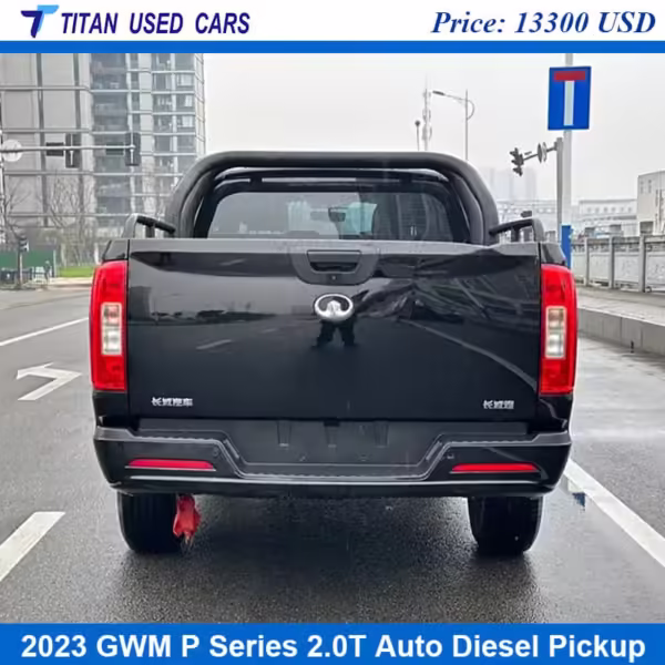 trunk of the Used 2023 GWM P Series Double Cab