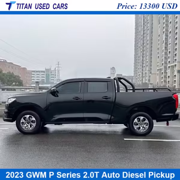 black Used 2023 GWM P Series Double Cab