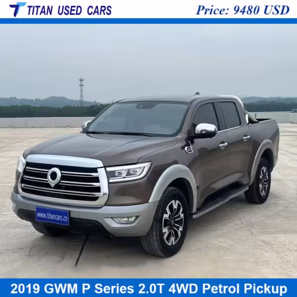 brown of the used 2019 GWM P Series Double Cab