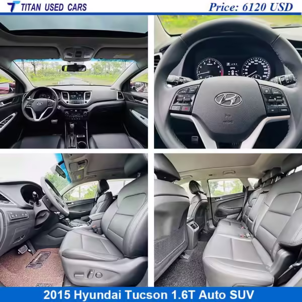 Used 2015 Hyundai Tucson SUV Interior