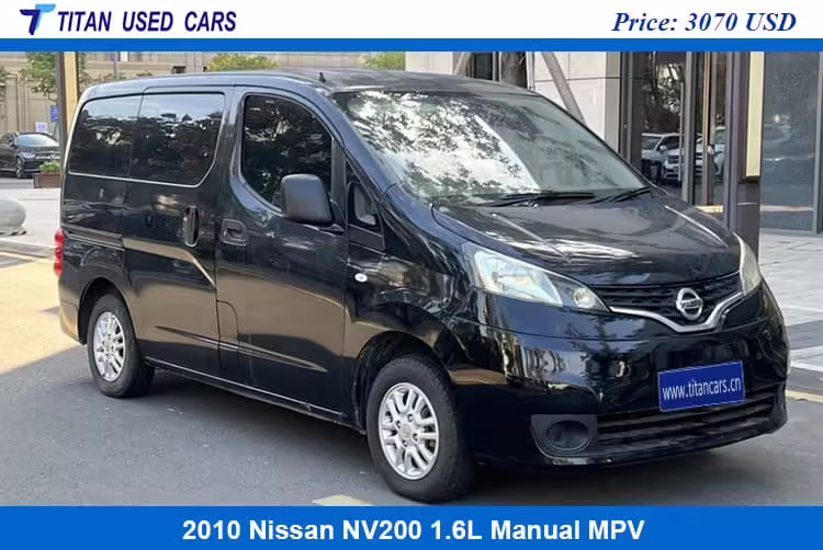 black 2010 Nissan NV200 Used Car