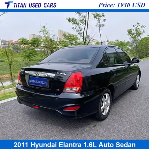 Black Used 2011 Hyundai Elantra for Sale Sedan