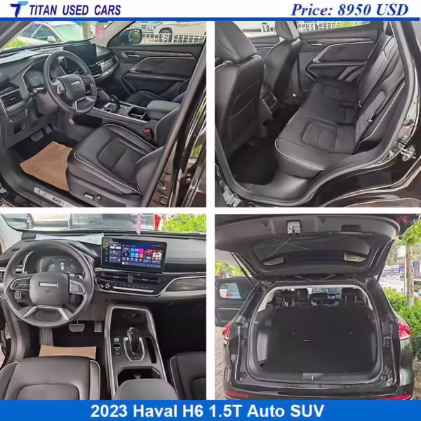 interior of the Used GWM Haval H6 2023