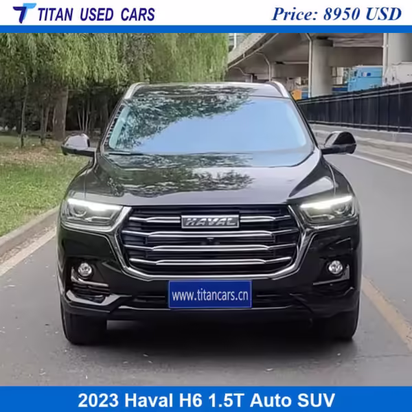 black Used GWM Haval H6 2023 for sale