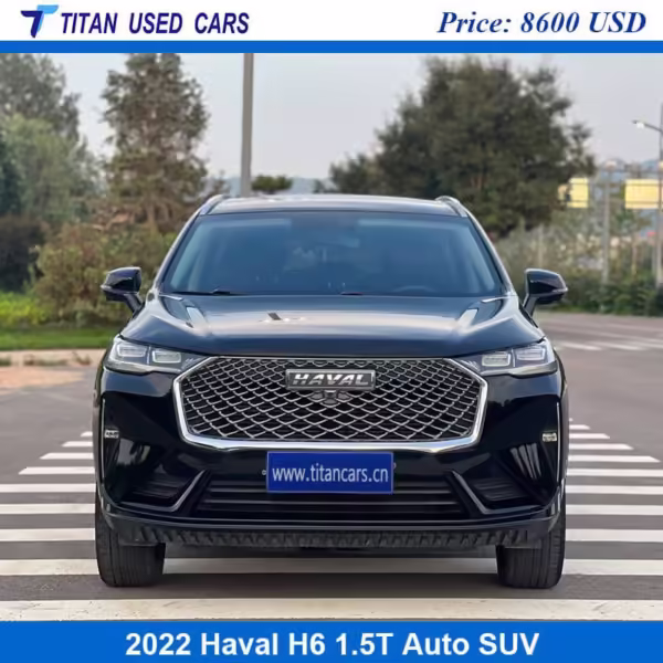 black Used GWM Haval H6 2022 from china