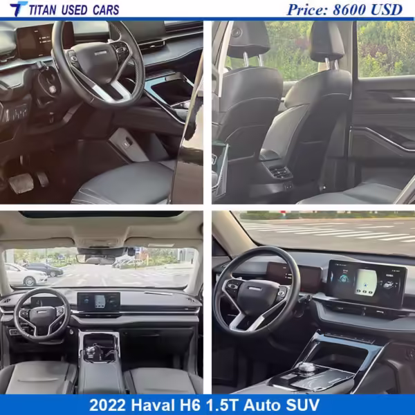 interior of the Used GWM Haval H6 2022 for sale