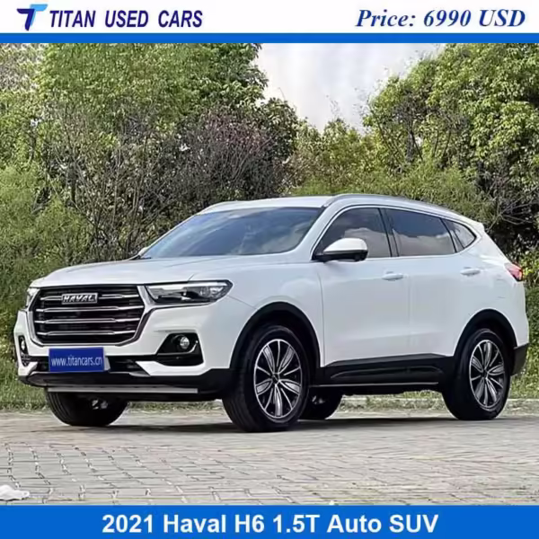 white Used SUV Haval H6 2021 for sale