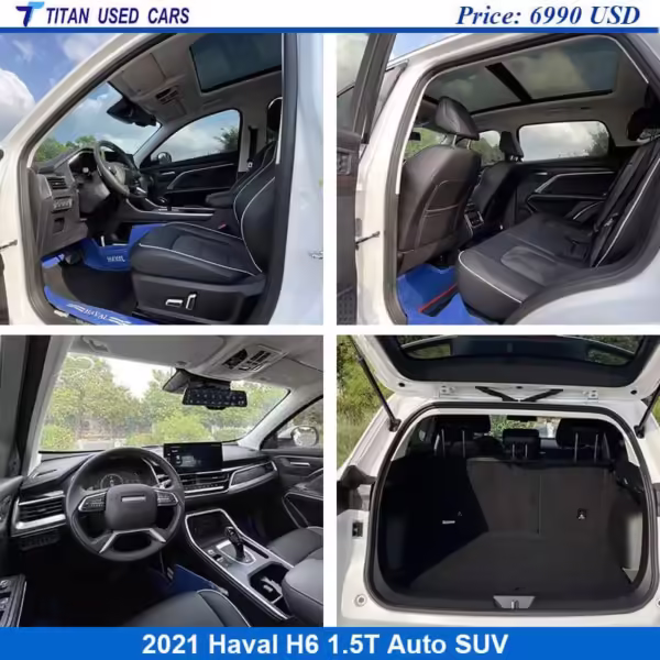 interior of the Used SUV Haval H6 2021