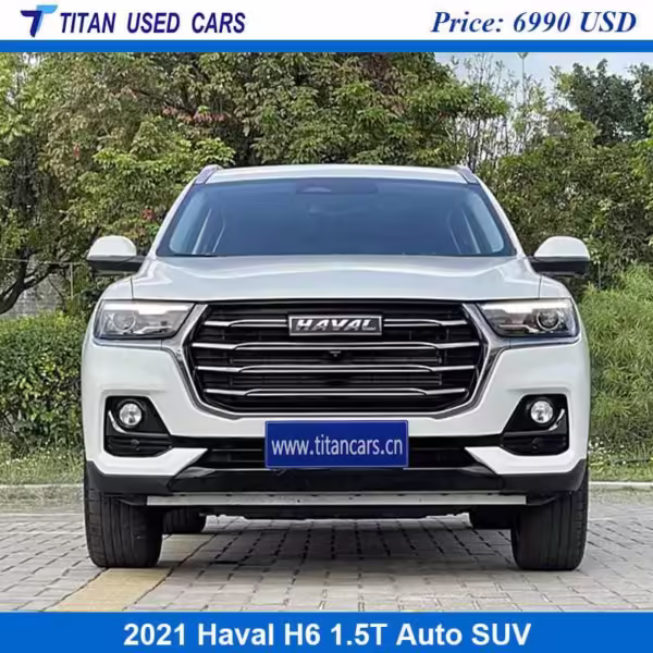 white Used SUV Haval H6 2021 for sale