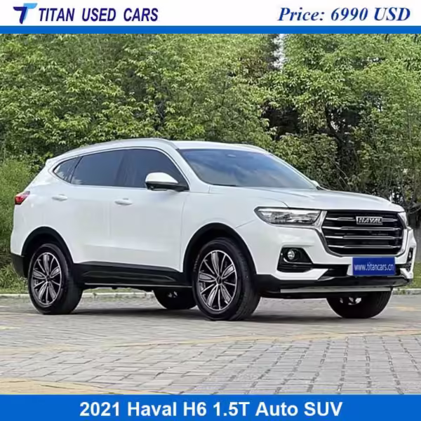 white Used SUV Haval H6 2021 near nigeria