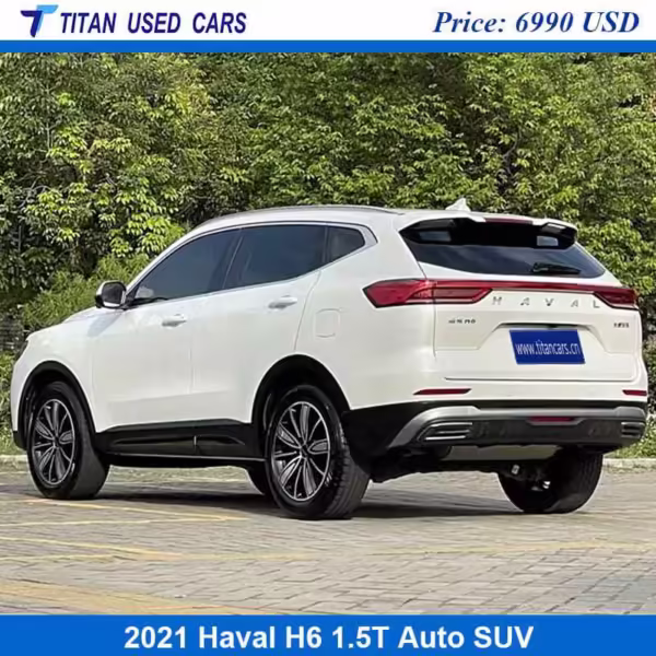 white Used SUV Haval H6 2021 for Sale in Morocco