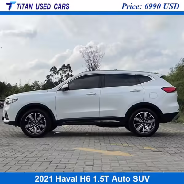 white Used SUV Haval H6 2021 near me