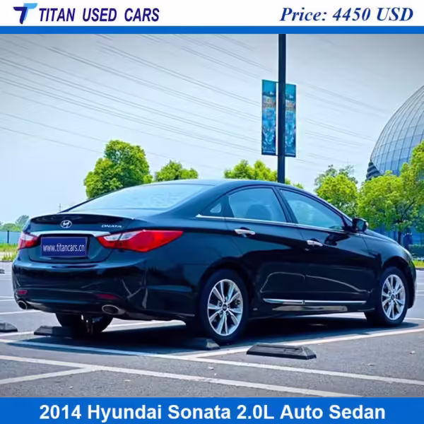 Black Used 2014 Hyundai Sonata for Sale Price