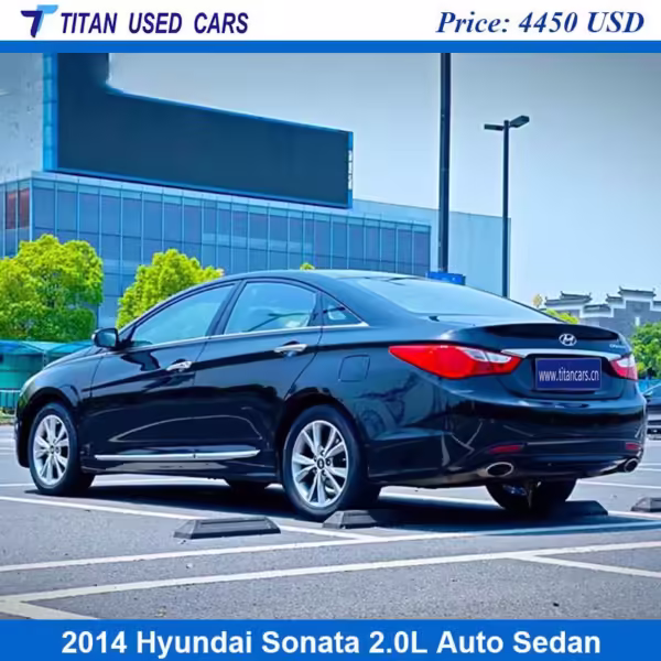 Black Used 2014 Hyundai Sonata for Sale