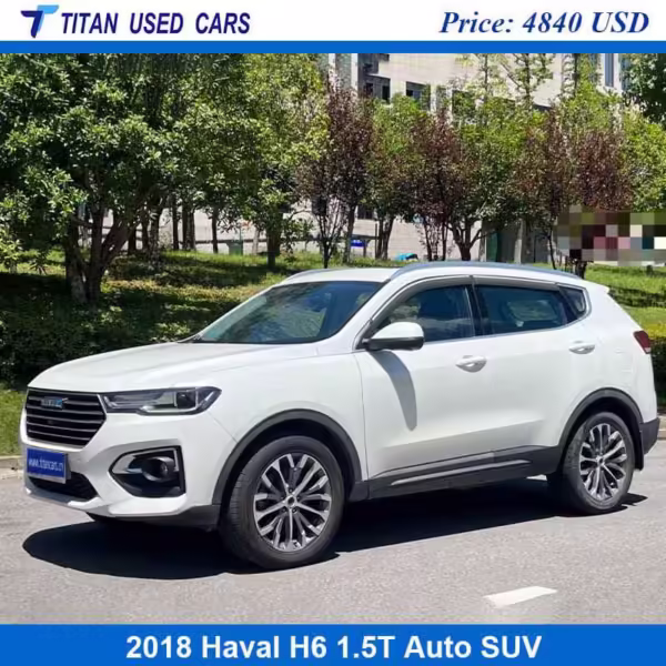 white Used Haval H6 2018 for sale