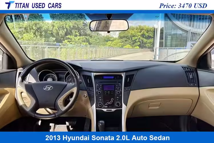 Used 2013 Hyundai Sonata for Sale Interior Near Me