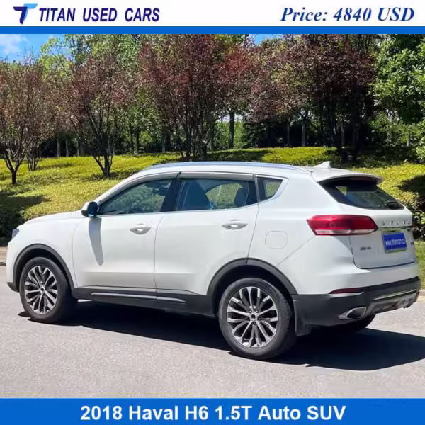 white Used Haval H6 2018 made in china