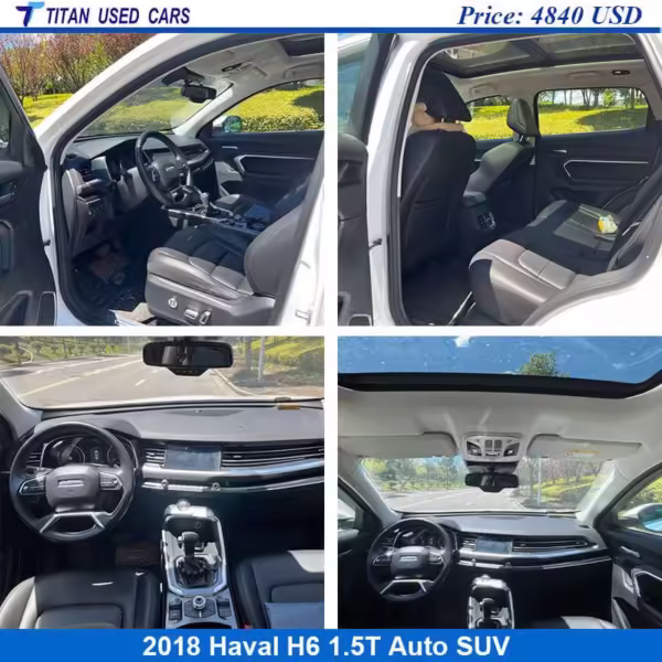 interior of the Used Haval H6 2018