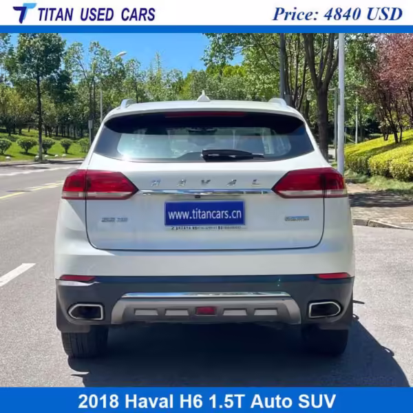 white Used Haval H6 2018 near me