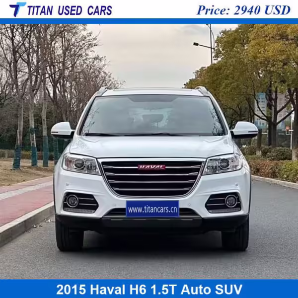 white used Haval H6 2015