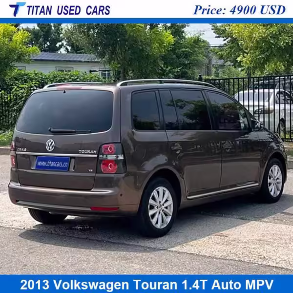 brown Used VW Touran 2013 in nigeria