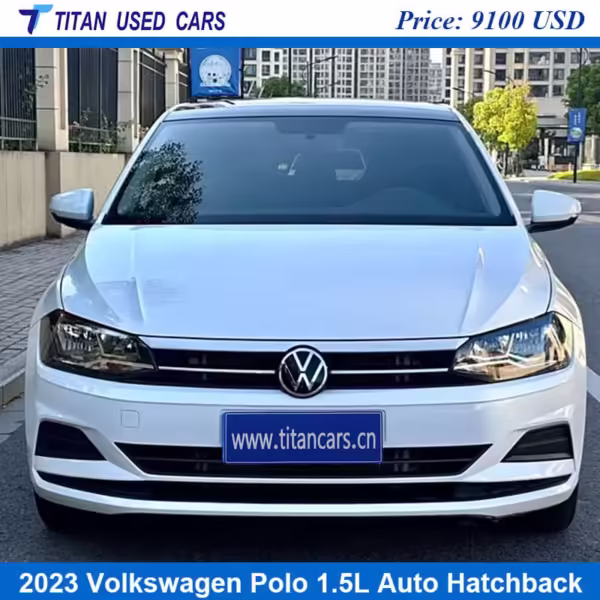 White Used VW Polo 2023 Hatchback for Sale