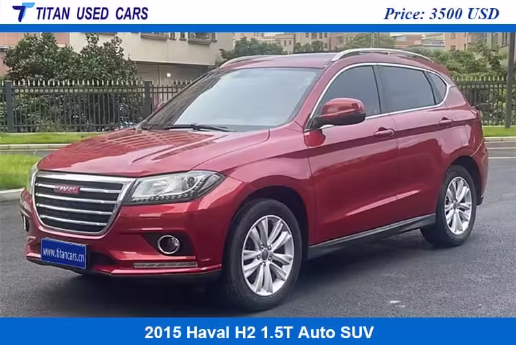 red used Haval H2 2015