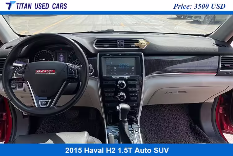 interior of the used Haval H2 2015