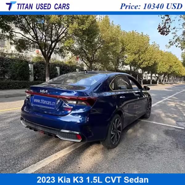 Blue 2023 Used Kia K3 for Sale in Africa