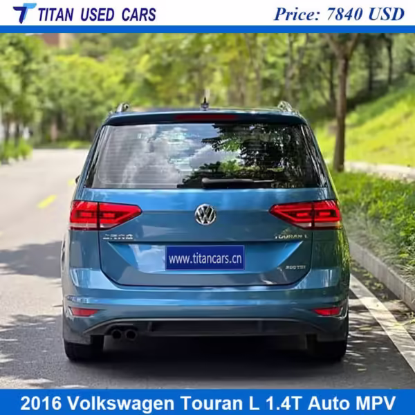 blue Second Hand VW Touran 2016 for sale