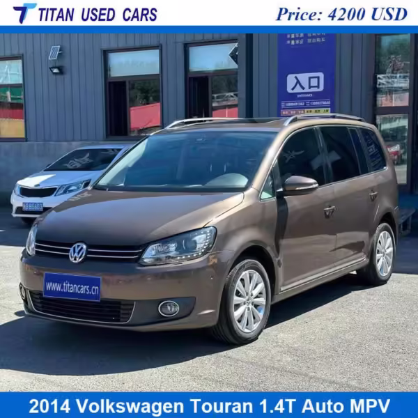 brown Used Auto Touran Volkswagen 2014