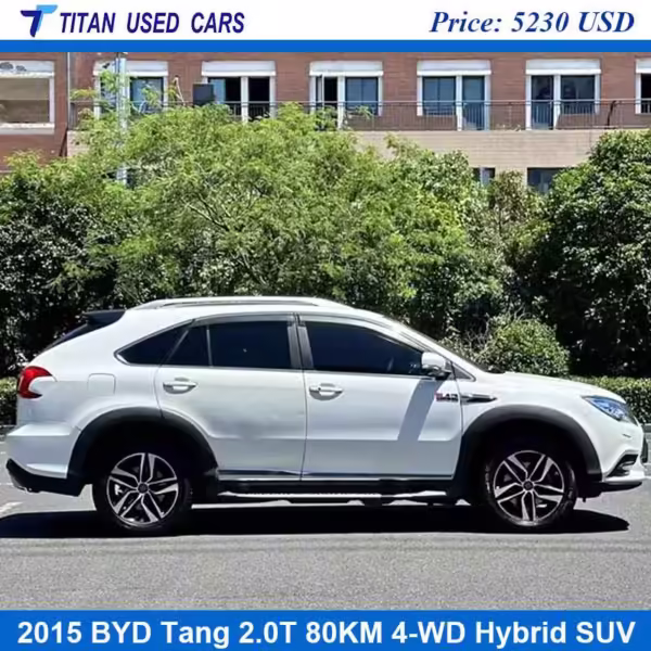 White 2015 Used BYD Tang for Sale